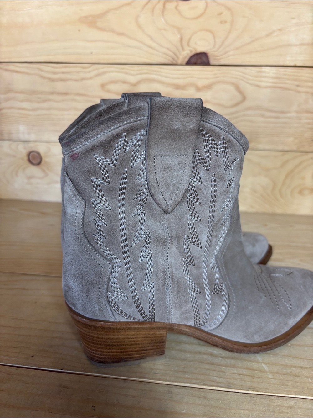 La Canadienne western suede boots 39 - Picture 6 of 11